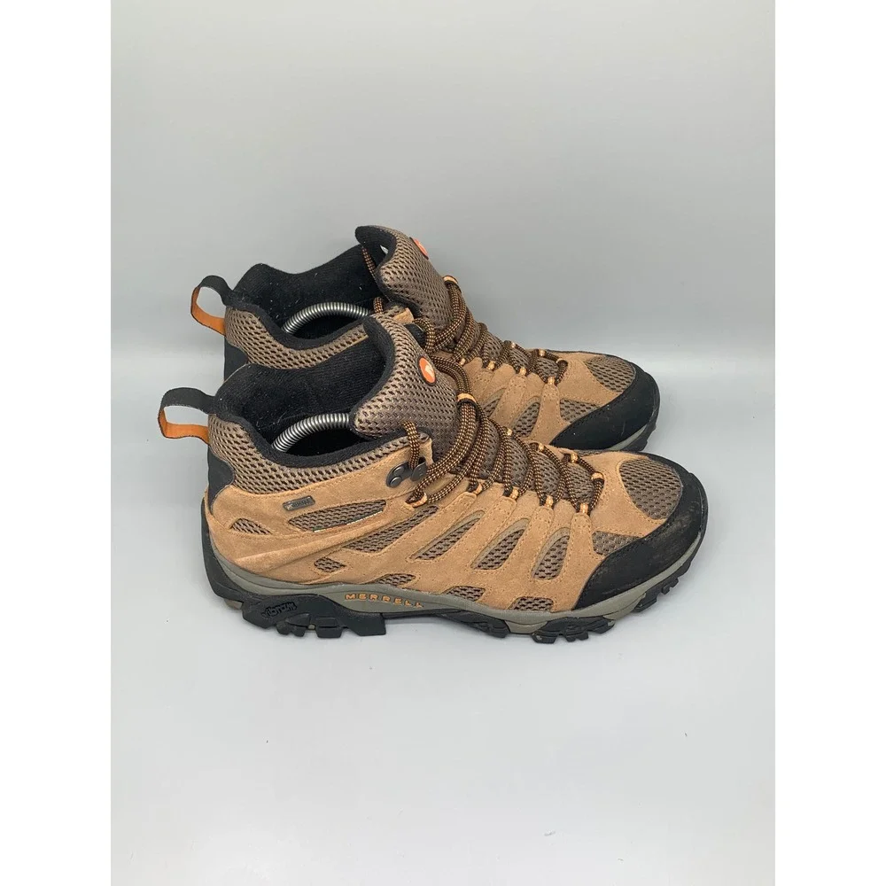Merrell Moab 2 Mid Waterproof Earth Hiking Boots J88623W Men's Sz 10.5